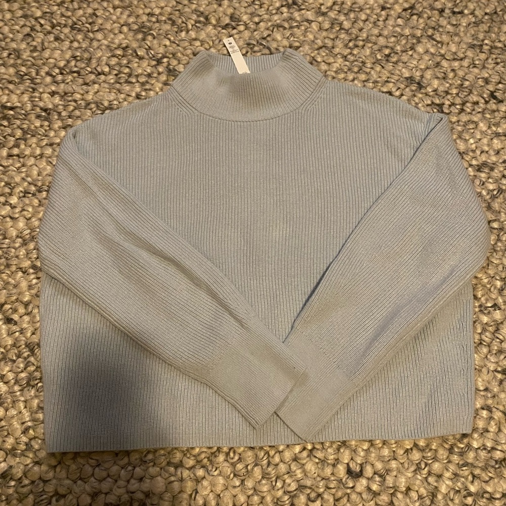 Lululemon Merino Wool- Blend Mock Neck Sweater - Picture 10 of 11